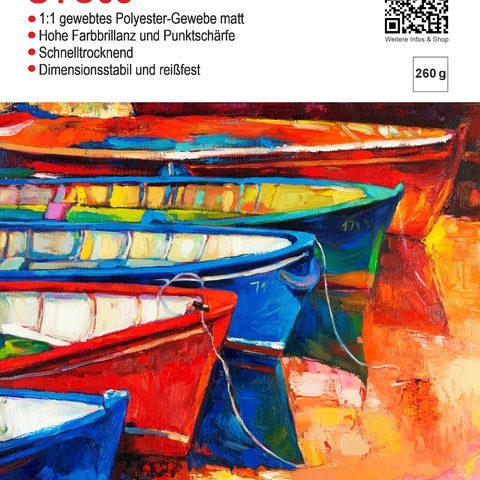 STC03 Polyester Canvas matt 260g