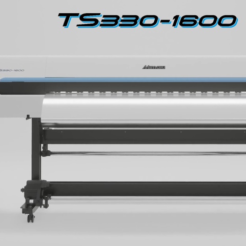 Mimaki TS330-1600 Sublimationsdrucker inkl. Standfuß, Bulk Ink System, TexLink4 Software, Netzkabel, Bedienerhandbuch