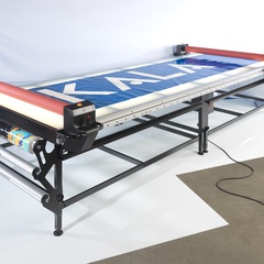 Applikator 440x170cm, Glas mit LED Licht