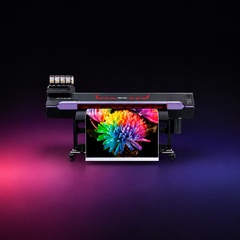 Mimaki UCJV330-160 UV-LED Print & Cut Plotter inkl. Standfuß, Medienzuführung, Netzkabel, Bedienerhandbuch und Rasterlink Software