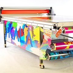 Applikator 305x170cm, Glas mit LED Licht