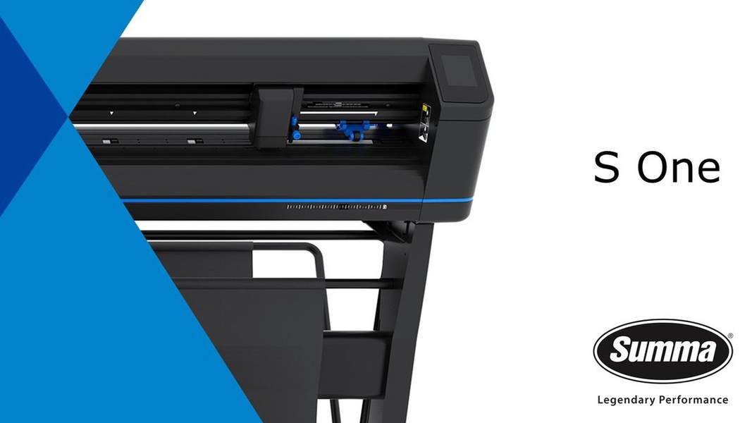 Summa S One D140 Schneideplotter inkl. Standfuß und Auffangkorb Netzkabel, Schnittstellenkabel, Messer, Schneidesoftware, Bedienerhandbuch