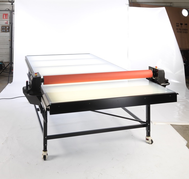 Applikator 305x170cm, Glas mit LED Licht