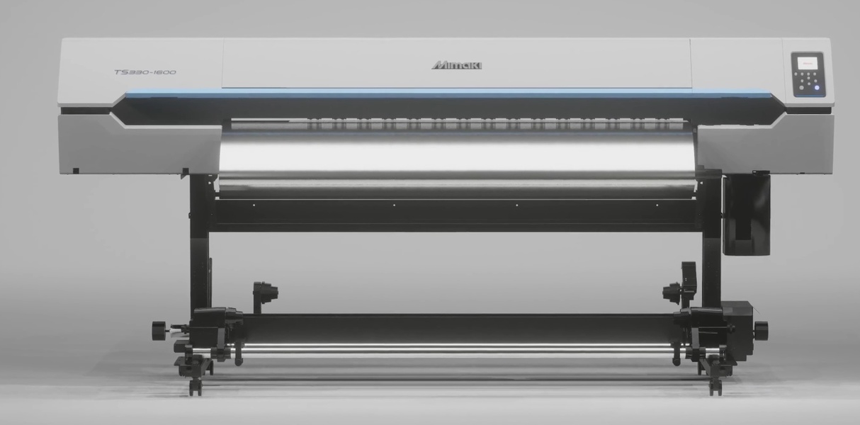 Mimaki TS330-1600 Sublimationsdrucker inkl. Standfuß, Bulk Ink System, TexLink4 Software, Netzkabel, Bedienerhandbuch