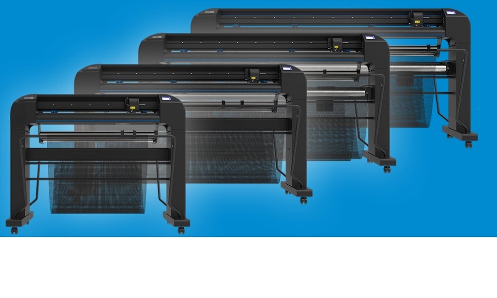 Summa S3T120-2E Schneideplotter Standfuß, Netzkabel, Schnittstellenkabel, Messer, Messerhalter, Handbuch